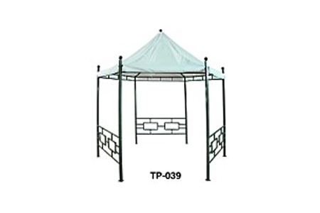 TP-039 Single Roof Metal Gazebo Canopy