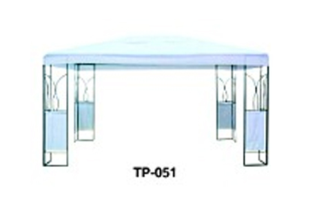 TP-051 Single Roof Metal Gazebo Canopy