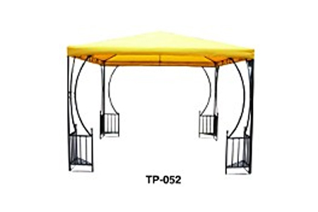 TP-059 Single Roof Metal Gazebo Canopy